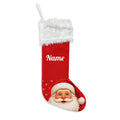 Personalised Santa Christmas Stocking - Classic Red