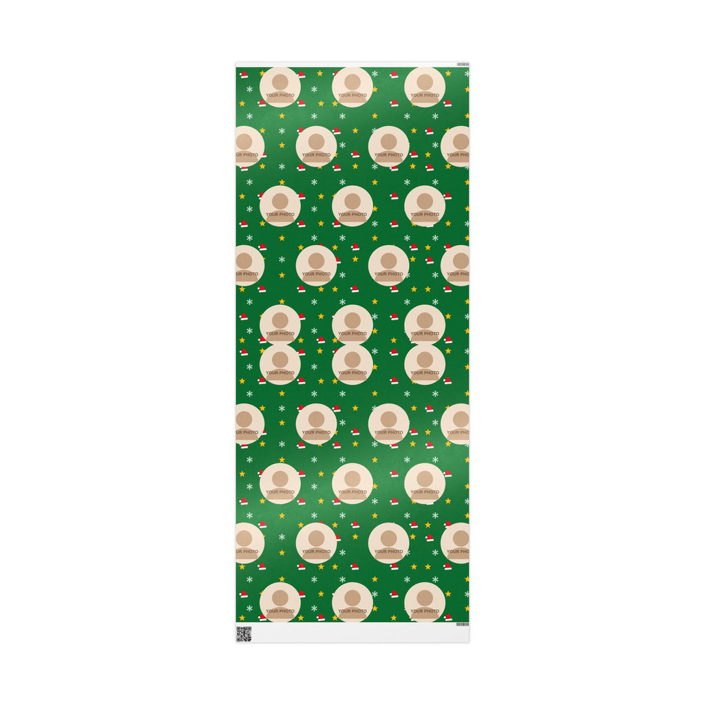 Personalised Face Photo Christmas Wrapping Paper
