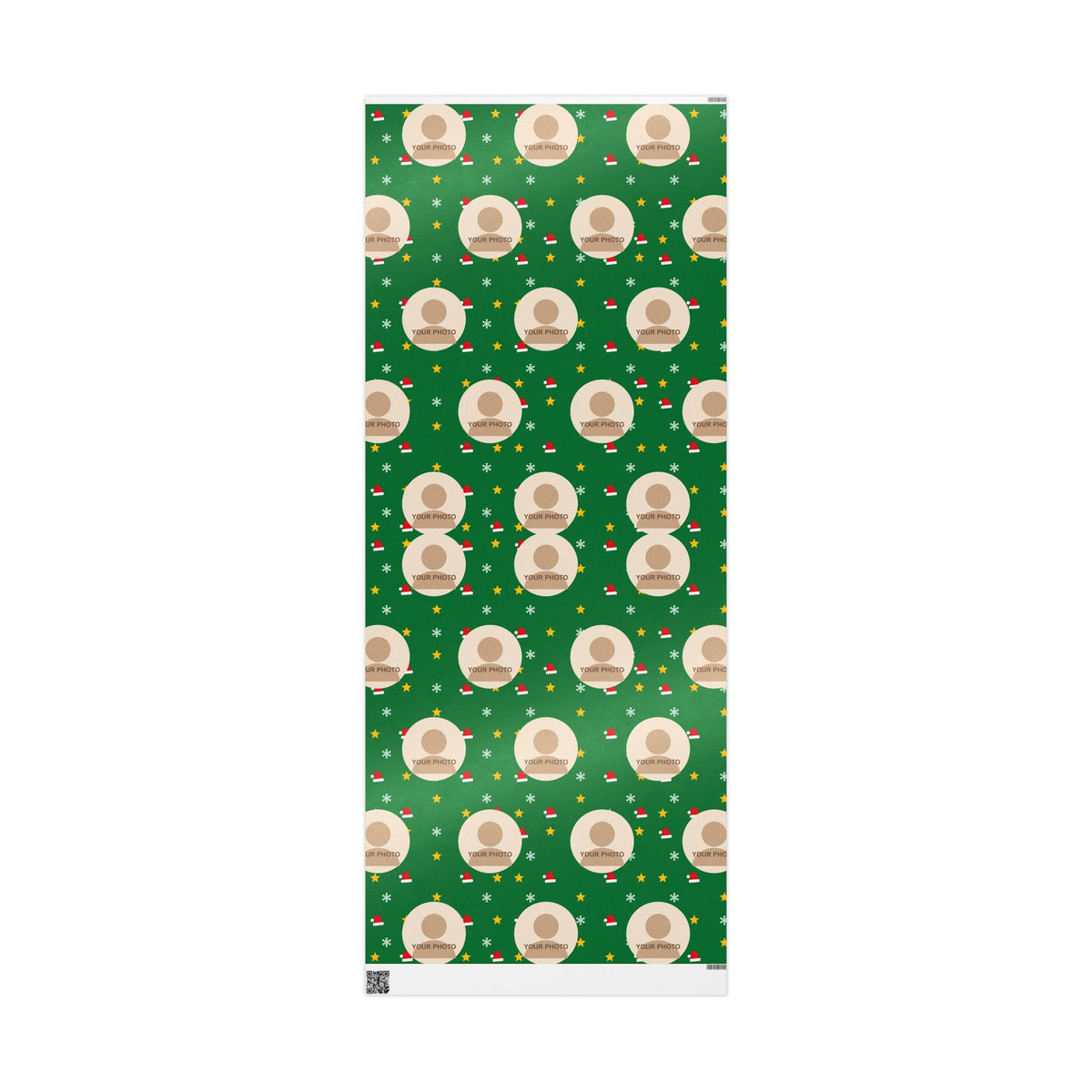 Personalised Face Photo Christmas Wrapping Paper