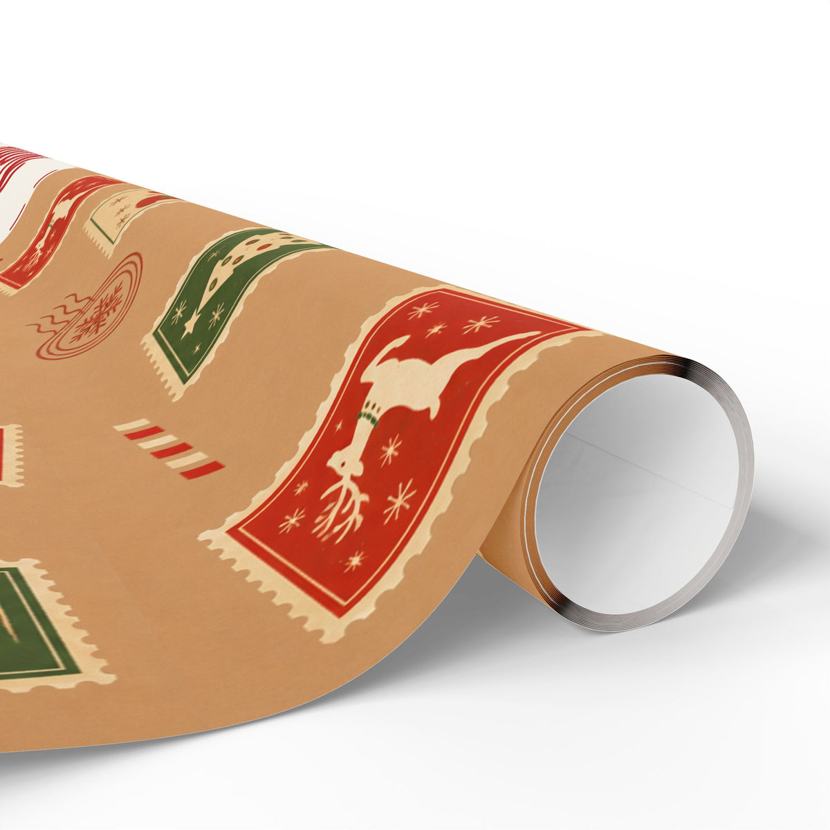 Personalised 'Special Delivery' Christmas Wrapping Paper - North Pole Kraft